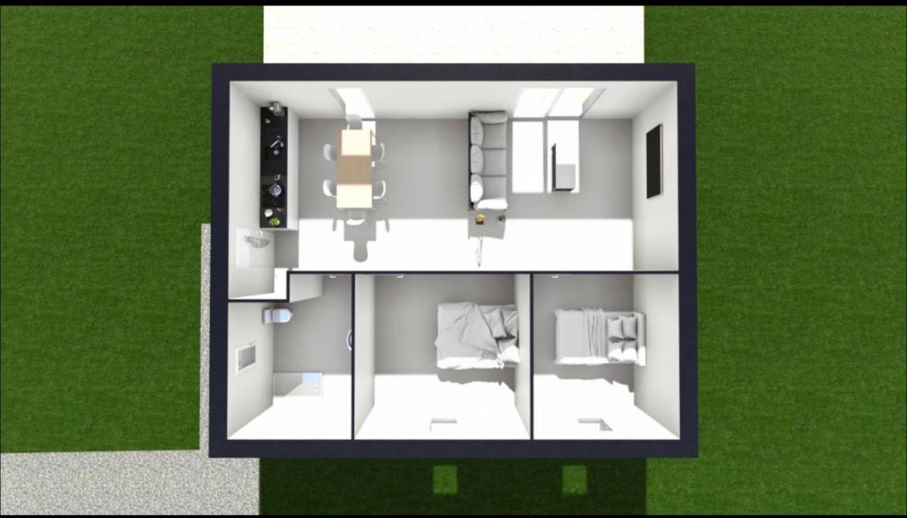 Quiberville Maison Individuelle Neuve Plein Pied Avec Terrasse Et Jardin Clos 10Minutes A Pied De La Plage מראה חיצוני תמונה