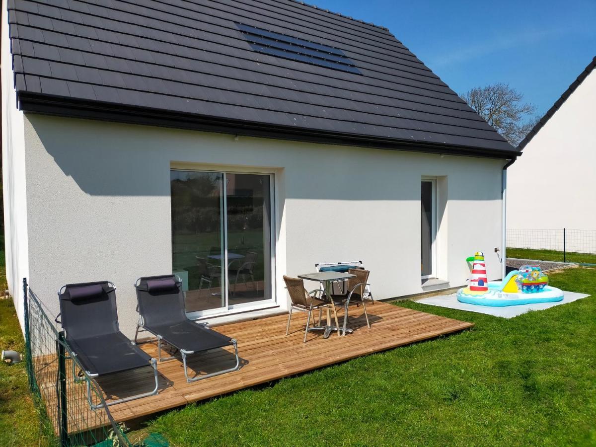Quiberville Maison Individuelle Neuve Plein Pied Avec Terrasse Et Jardin Clos 10Minutes A Pied De La Plage מראה חיצוני תמונה